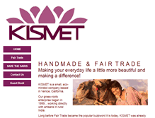 Tablet Screenshot of kismetstyle.com